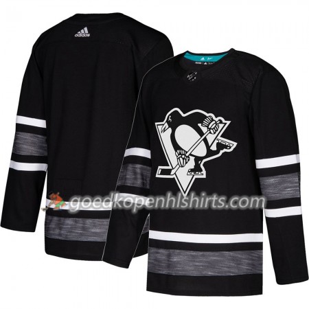 Pittsburgh Penguins Blank 2019 All-Star Adidas Zwart Authentic Shirt - Mannen